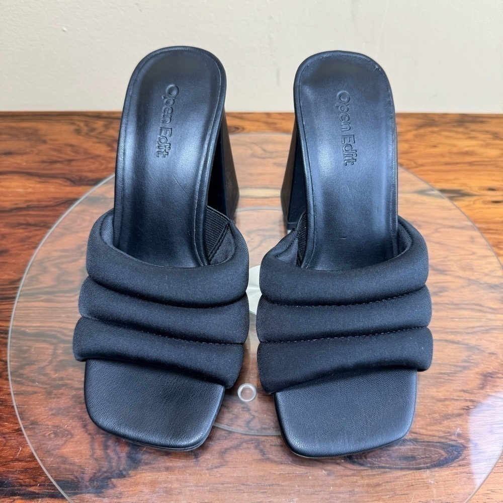 Open Edit Sheena Sandal - black